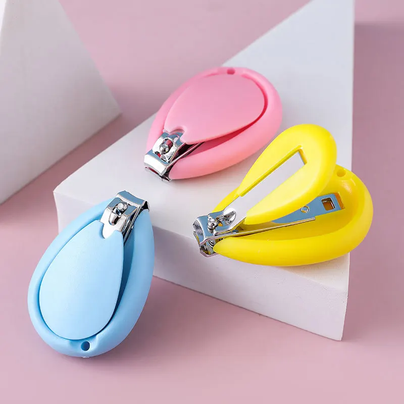 Baby nail tools Nail clipper Kids carbon steel single scissors Newborn baby special anti pinch nail clipper
