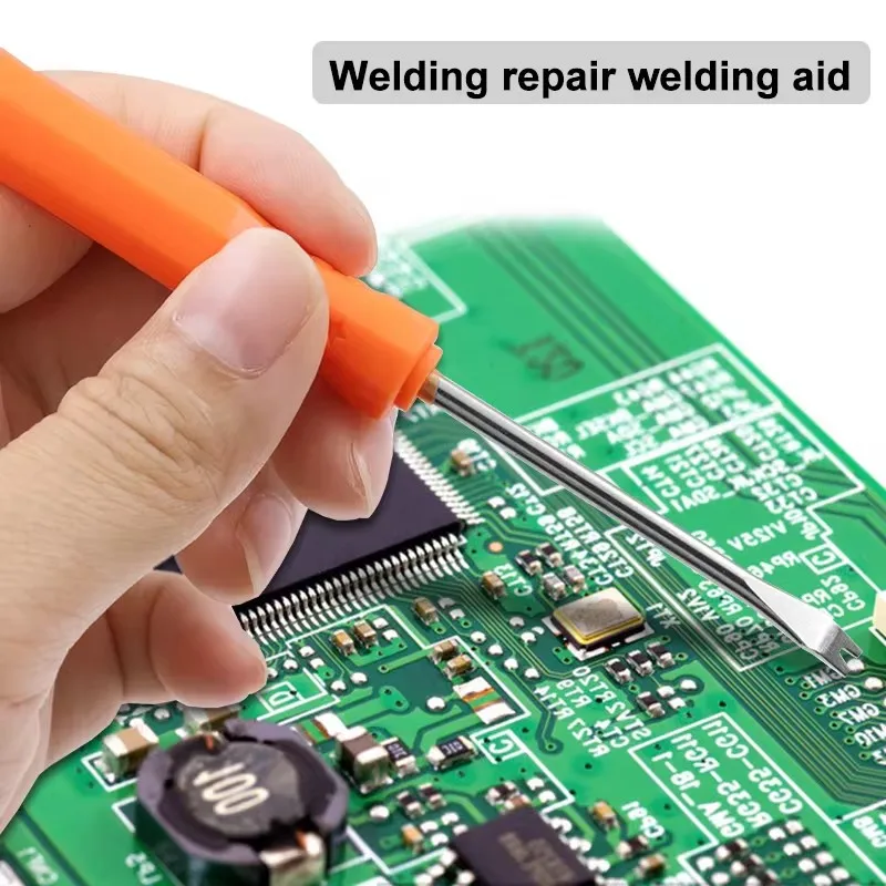 6Pcs Soldering Disassemble Tool Set PCB Electronic Components For Welding Grinding Cleaning Repair Soldering Aid Tools