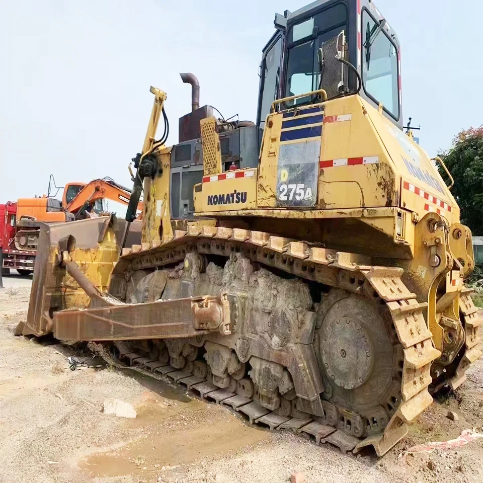 Komatsu Bulldozer D275A Komatsu D275 D155 Bulldozer Good Performance Used Komatsu D275 Large Bulldozer Machine For Sale