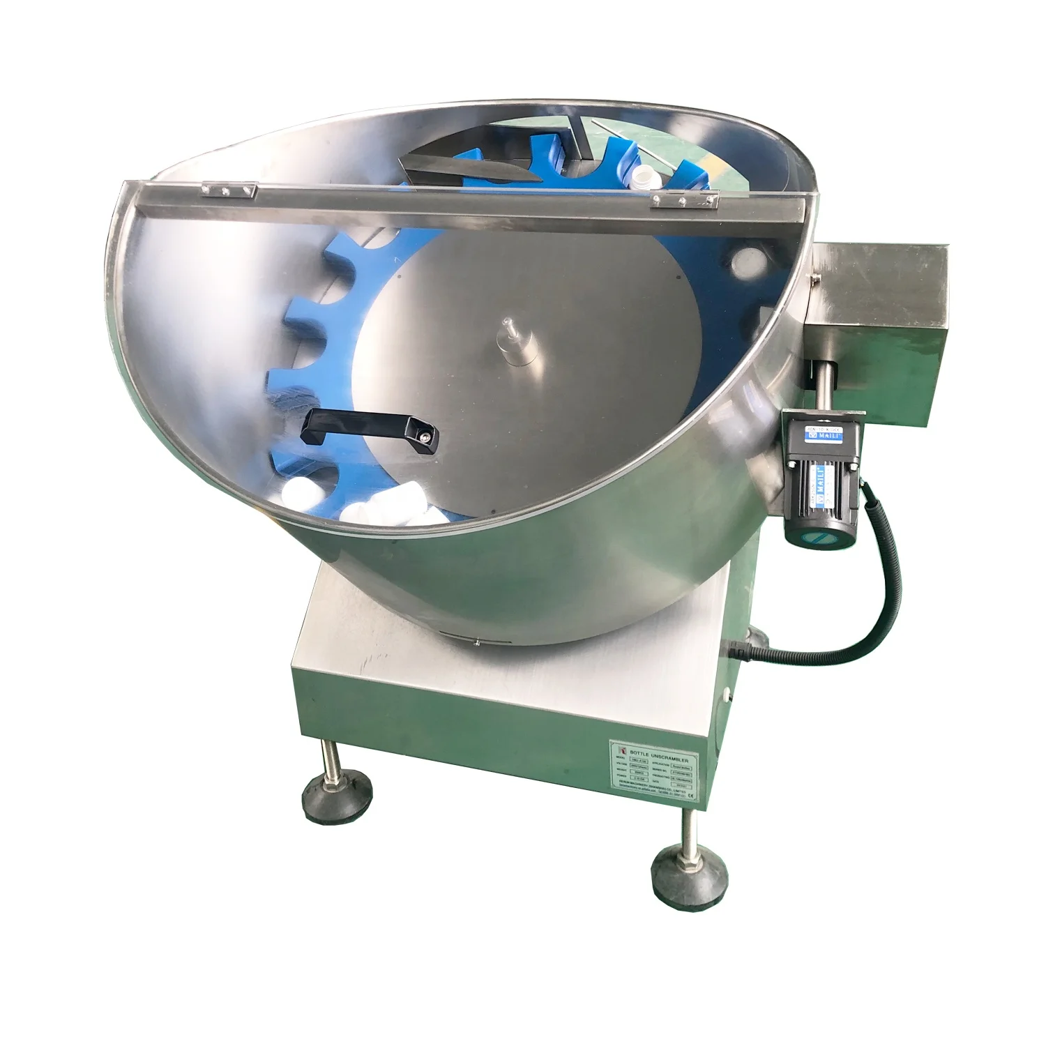 HBU-A160 Rotary Plastic Bottle Unscrambler for Production Packing Line