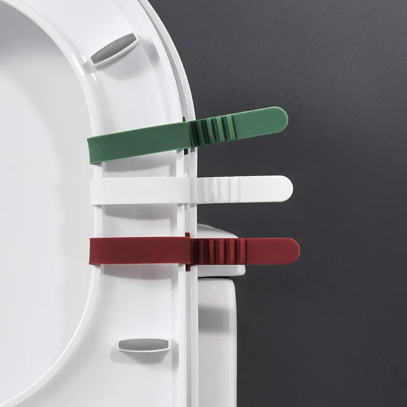 Household Bathroom Products Toilet Handle Handle Lifter Silicone Toilet Lid Lifter