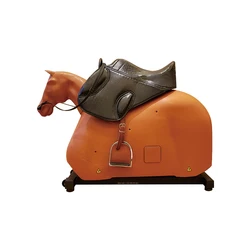 Hot Sale Trainer Racecourse Horse Training Equipment Electric Horse Riding Machine for Rehabilitation
