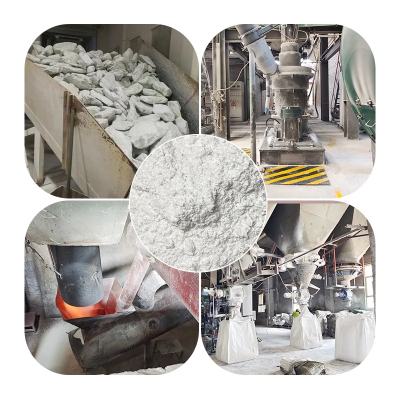 Manufacturers price industrial talc powder 400 mesh calcined talc powder for rubber paint filling
