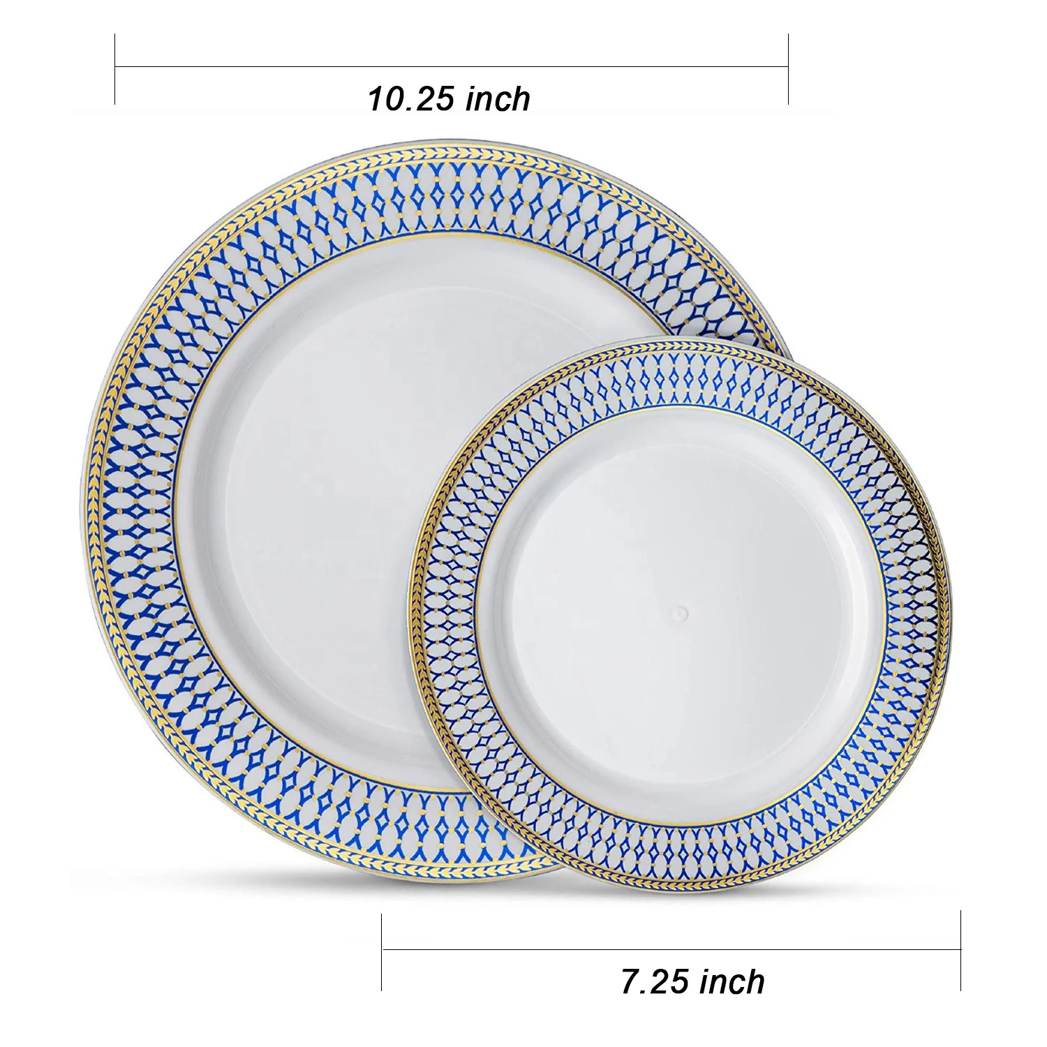 Premium Plastic Wedding Party Plates