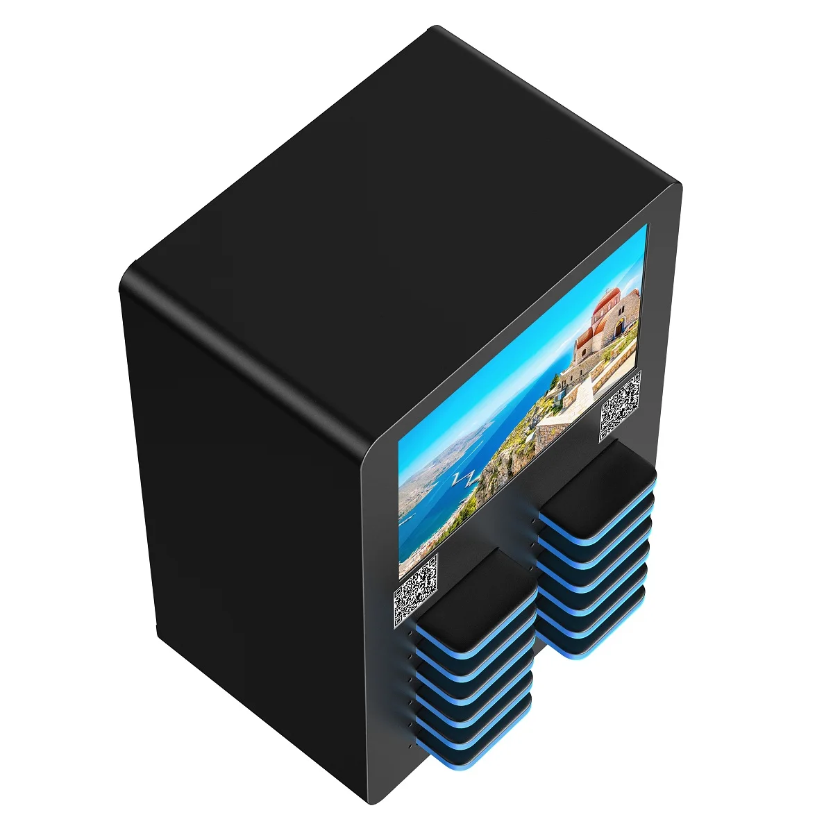 Charging station portable phone charger mobile sharing power bank rental stand charging for mall restaurant vending machine