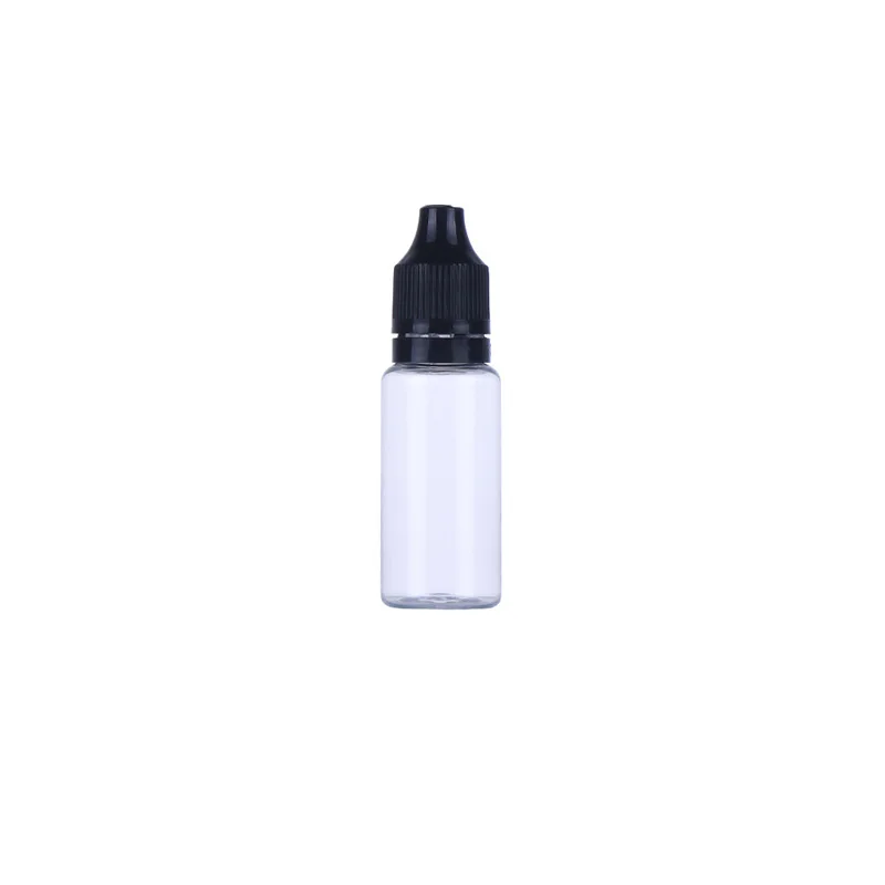 Transparent needle-nose bottle container 10-120ml plastic needle-tip bottle