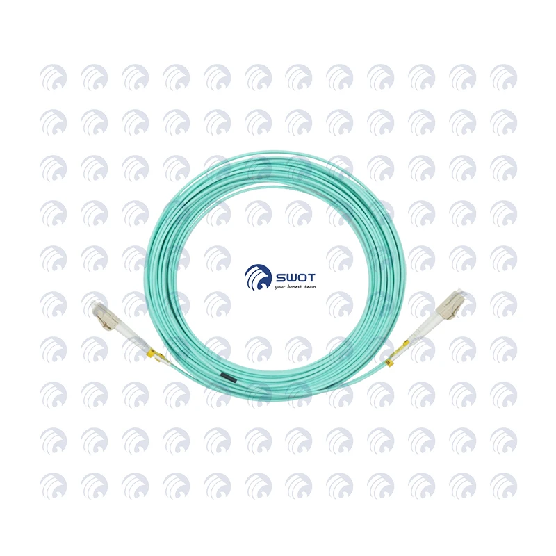  Поставка OM3 LC UPC многомодовый дуплексный волоконно-оптический патч-корд кабель de parche 3