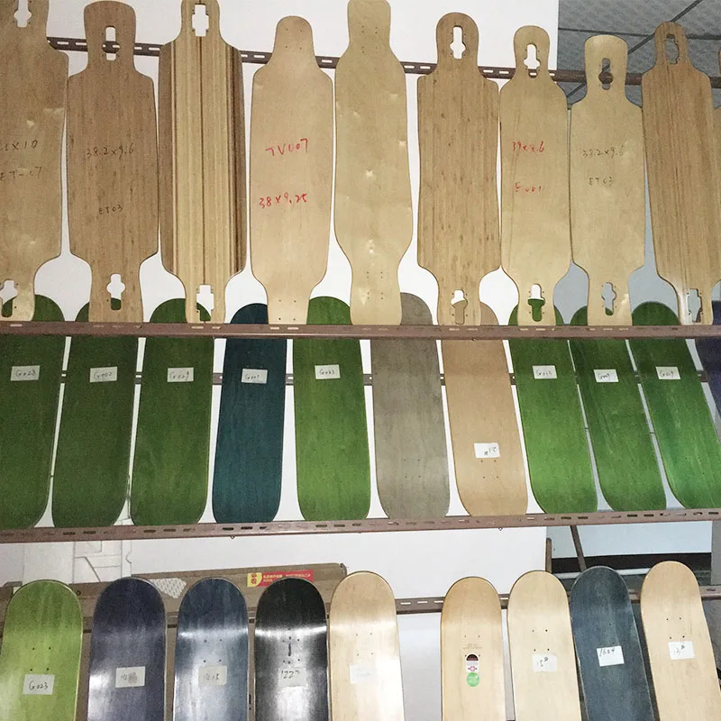 
Free Custom Wood Bamboo Carbon fiber Skate Longboard Skateboard Decks 