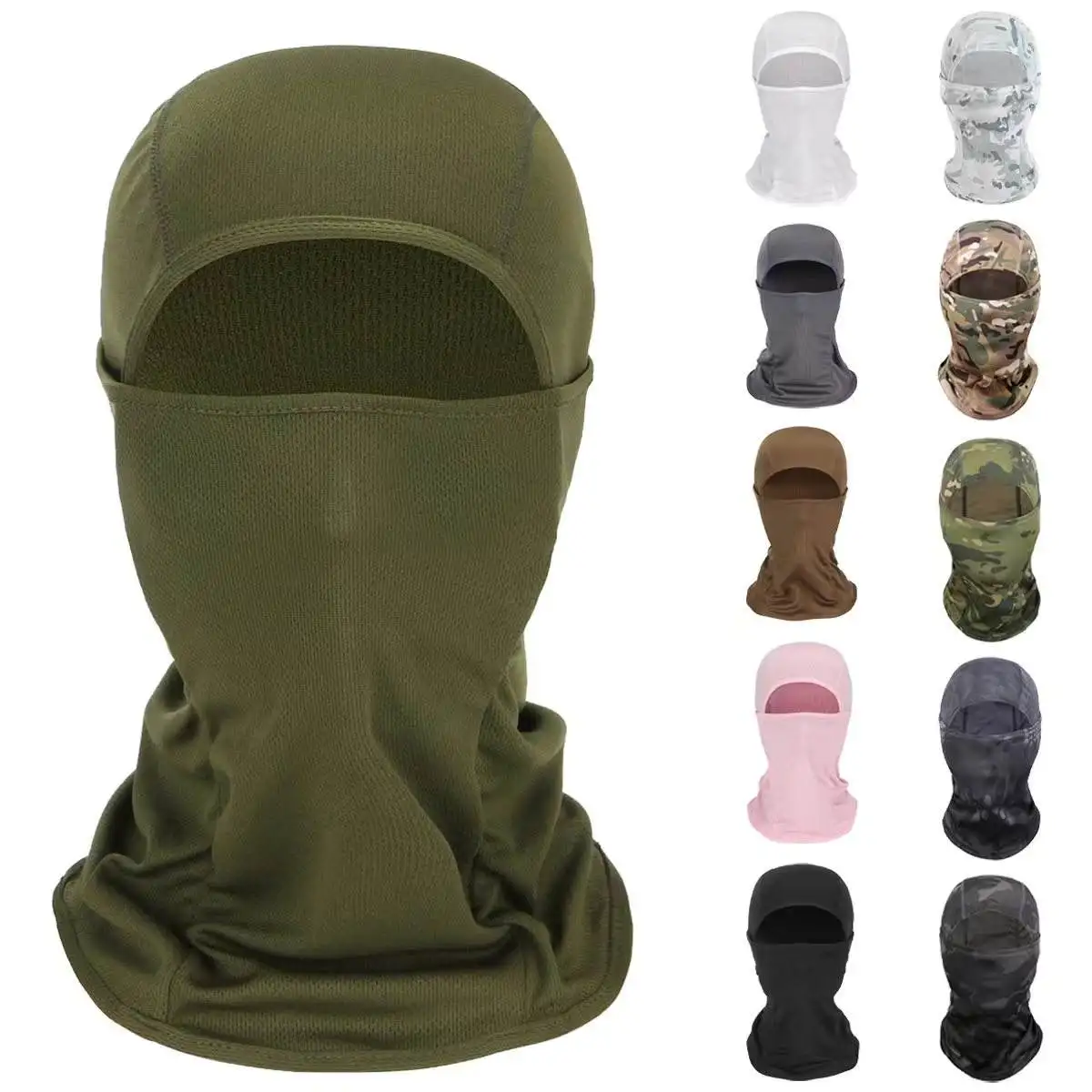 Factory Price Custom Breathable Windproof Multi motorcycle Bicycle Ski Mask Polyester Unisex Balaclava