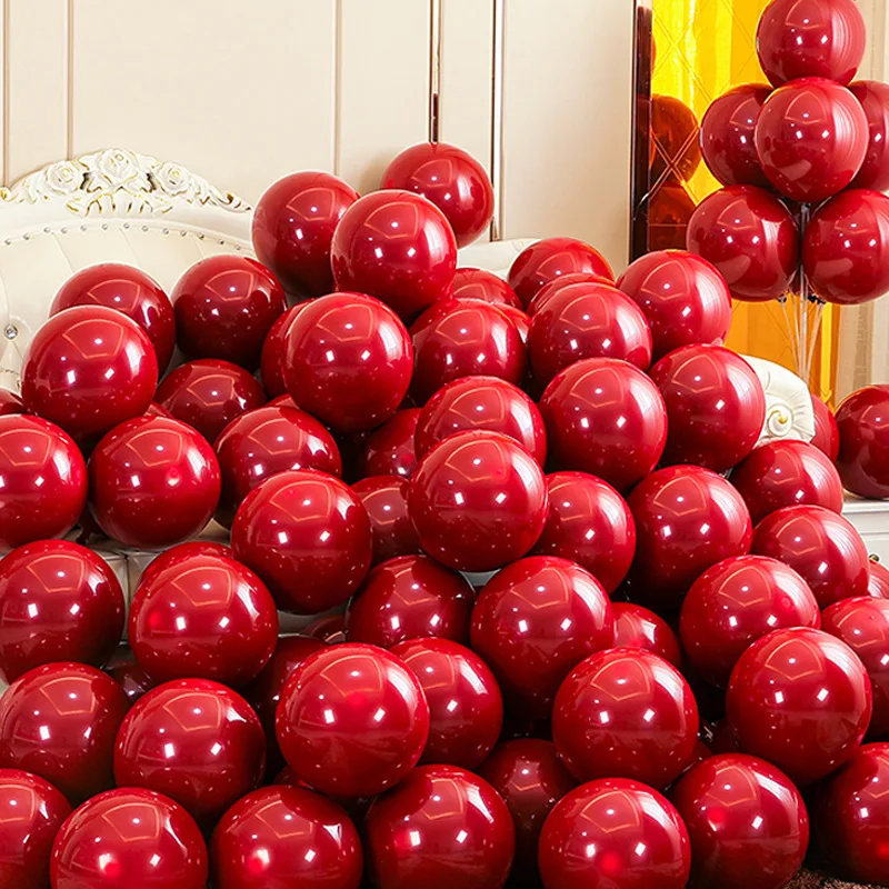 Wholesale Party Decoration Metallic Pearly Latex Chrome Balloons