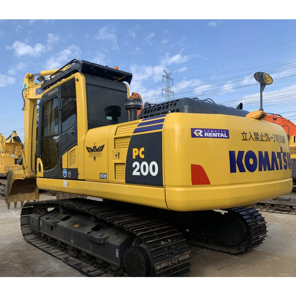 Used Engineering Pc200-8 Pc220 Komatsu Excavator Pc200 made in japan Used Engineering