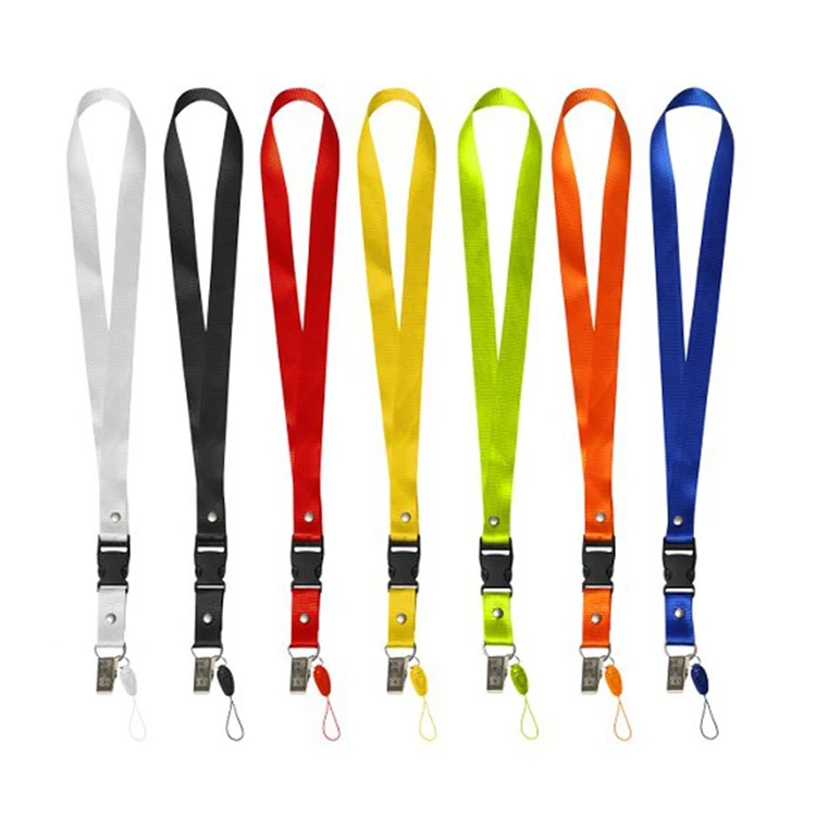 
Wholesale Hot Selling Sublimation Polyester Plain Lanyard 