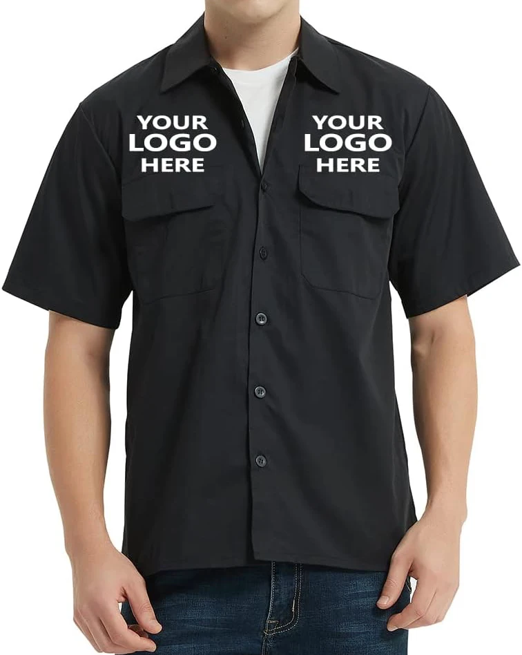 High Quality Tactical Design Security Guard Uniforms Black Set Supplier Summer Outdoor for Men Uniform Manufacturer Black Solid