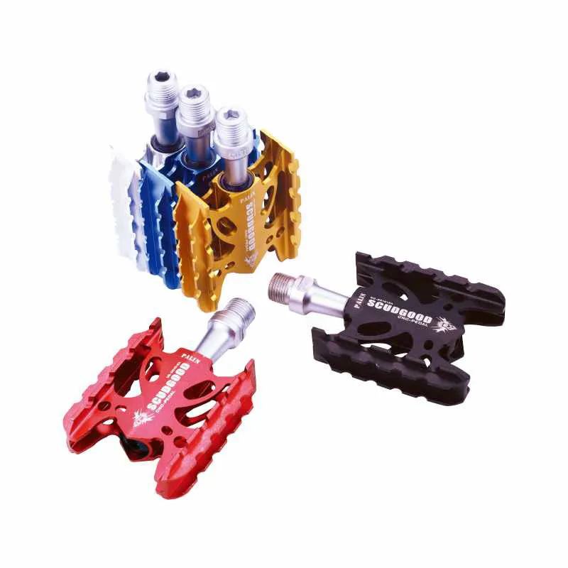 factory direct cheap ultralight mini flat folding bicycle pedals with sealed bearing for MBT BMX