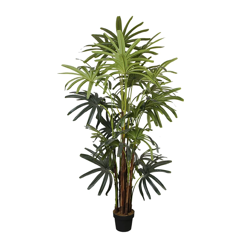 China Dongguan Factory for Artificial Plant Paradise Palm Fake Rhapis