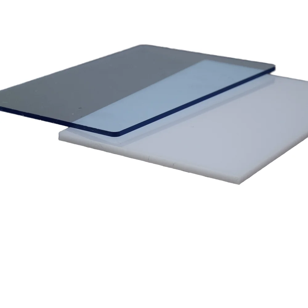 China Solid Polycarbonate Sheet 4x8 Milky White  Polycarbonate Diffuser Sheet For Lights