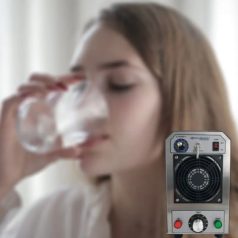 Ozone Machine Air Purifier Air Disinfection Machine Sterilizer Portable Longevity Sterilization 5g Electric Ozone Generator 75