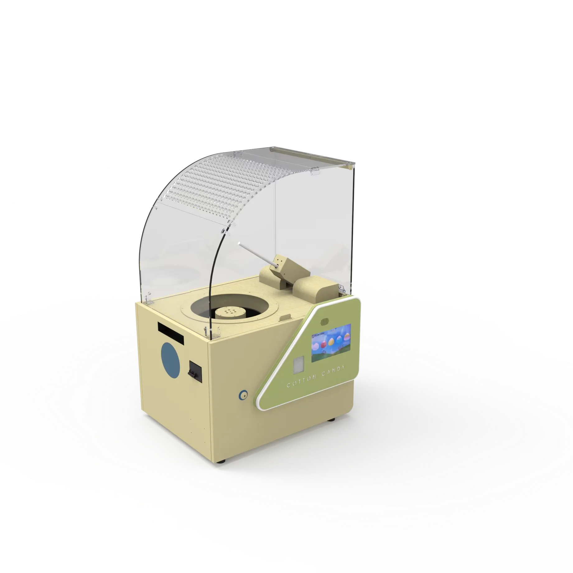 Intelligent new automatic cotton candy machine scenic area shopping mall Investment and Entrepreneurship