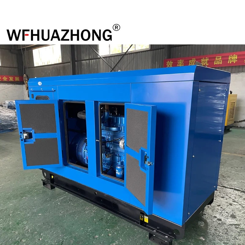 CE approve silent generador electrico trifasico weichai 3 phase 40kw 50kva diesel generator price