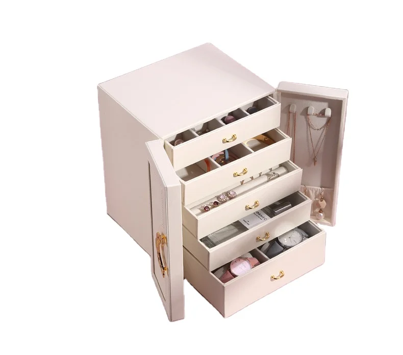 Небольшая дорожная шкатулка для ювелирных изделий из искусственной кожи с логотипом на заказ, органайзер, бархатный чехол для хранения ювелирных изделий для колец, серег, ожерелий, подарочная упаковка