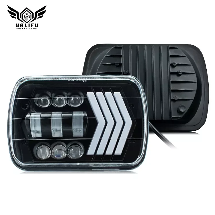 Hot sell Waterproof 7 Inch Square Auto Lighting Work Lamp LED work light for all cars