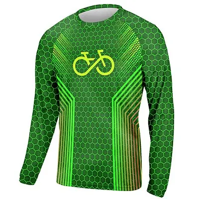 motorcycle mountain bike team downhill jersey MTB Offroad bicycle locomotive shirt cross country mountain Jersey