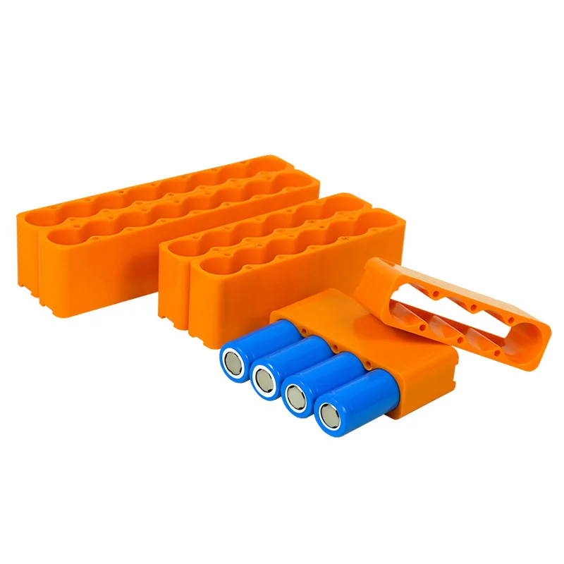 NEW 18650 battery clamp battery welding fixture 4 6 8 sections optional nickel plate fixing fixture