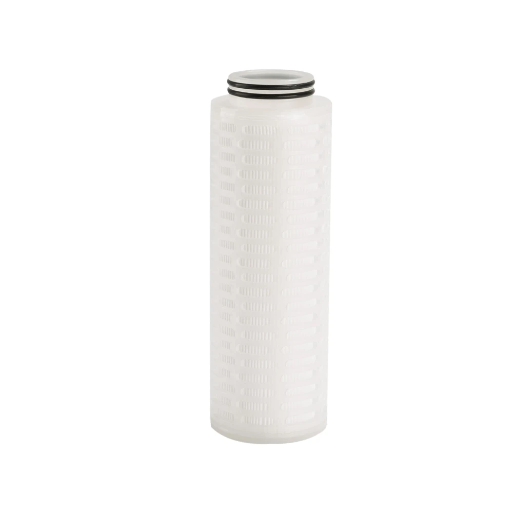 
10 Inch Wet Process High Flow Membrane Pleated Clear Cartridge Filter Water 