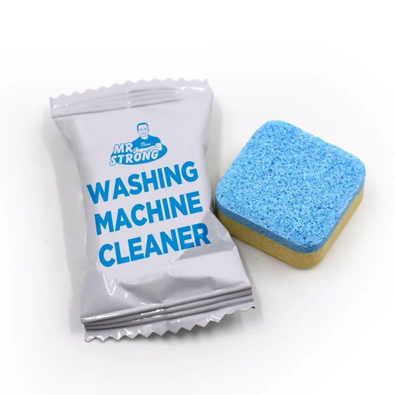 Works with All Washing Machines Cleaning Tablet with Deep Effervescent Formula and Odor Eliminator