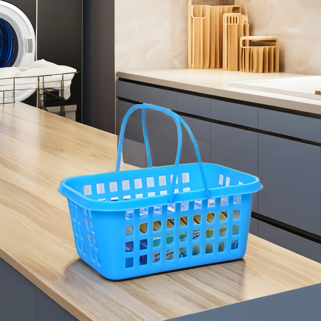 PP Plastic Laundry Baskets with Clothes Pegs Convenient for Organizing Clothing