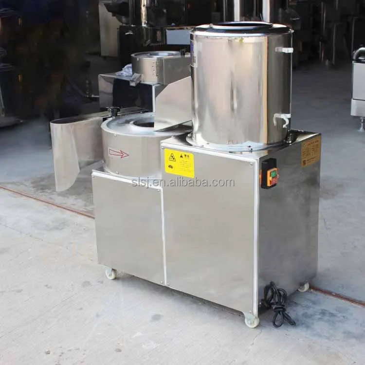 High Quality French Fries Cutter Potato Peeling Washing Cutting Machine Potato Peeler Machine Price