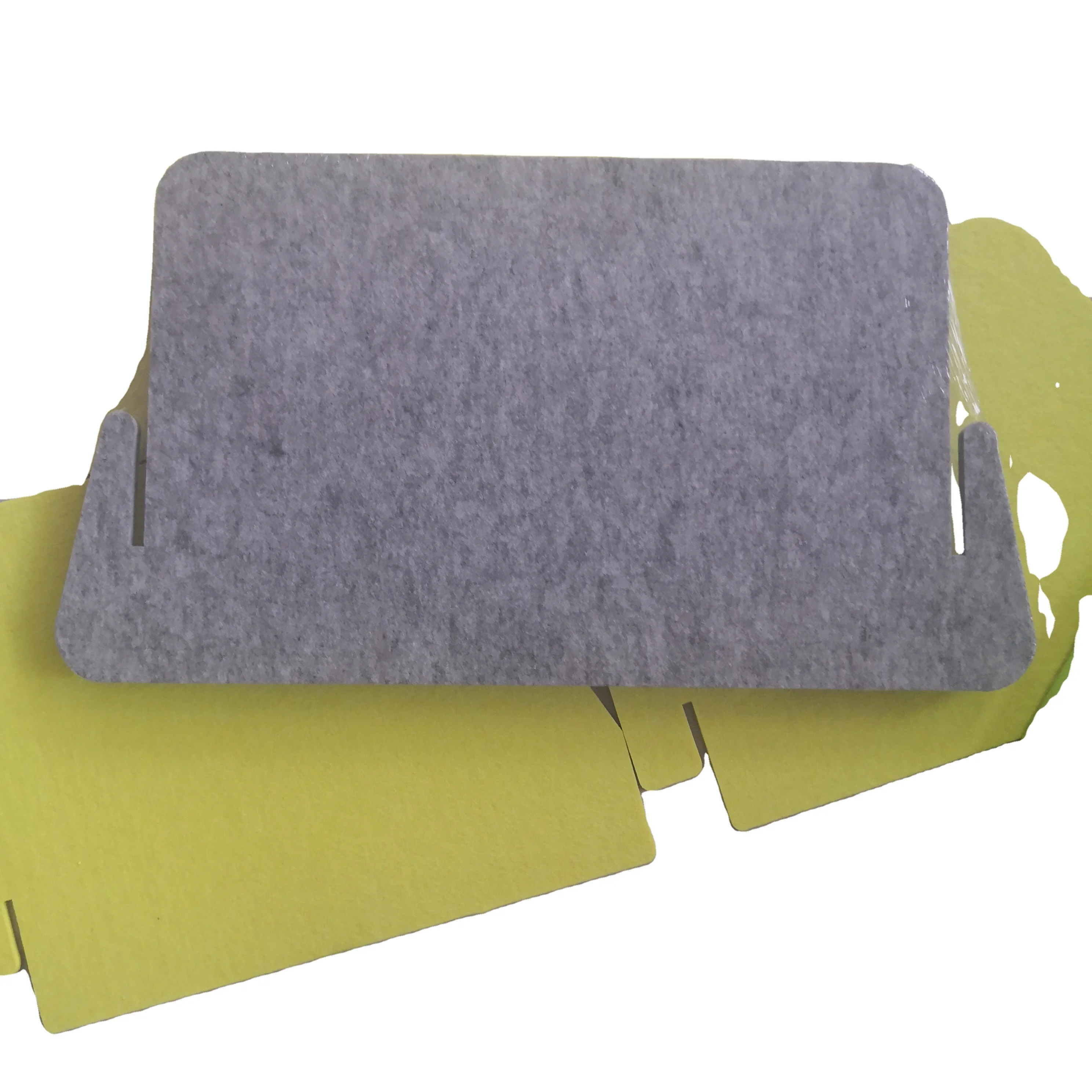 Polyester Acoustic Panels PET Felt Acoustic Panels Sound Insulation Office Desk Acoustic Screen