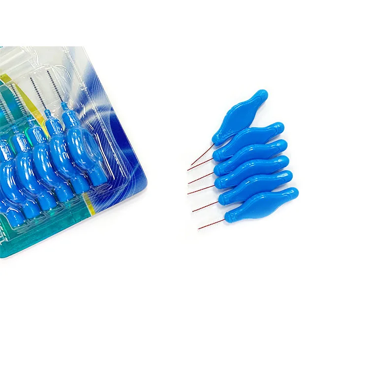Wholesale Bulk Portable Interdental Brush For Teeth Cleaning Ortho brush biodegradable
