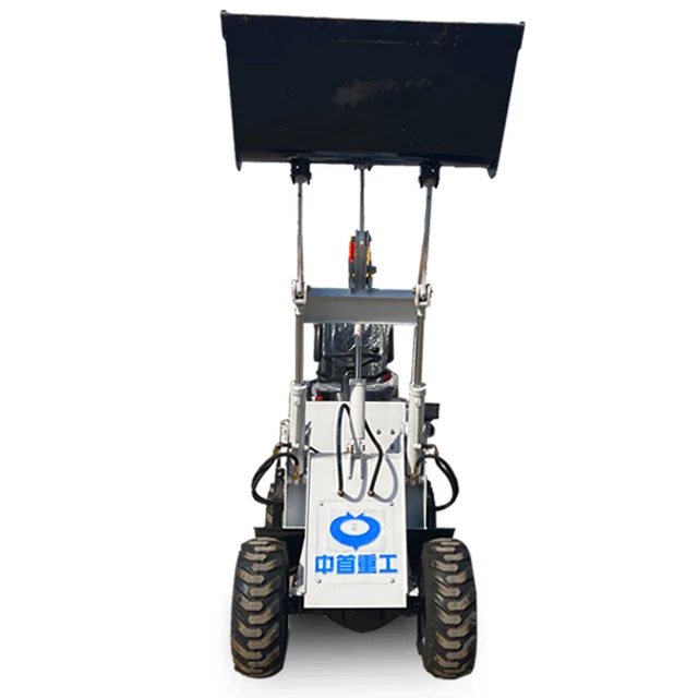 Electric hydraulic wheel tilting machine skid steer earthmoving machinery micro skid steer loader