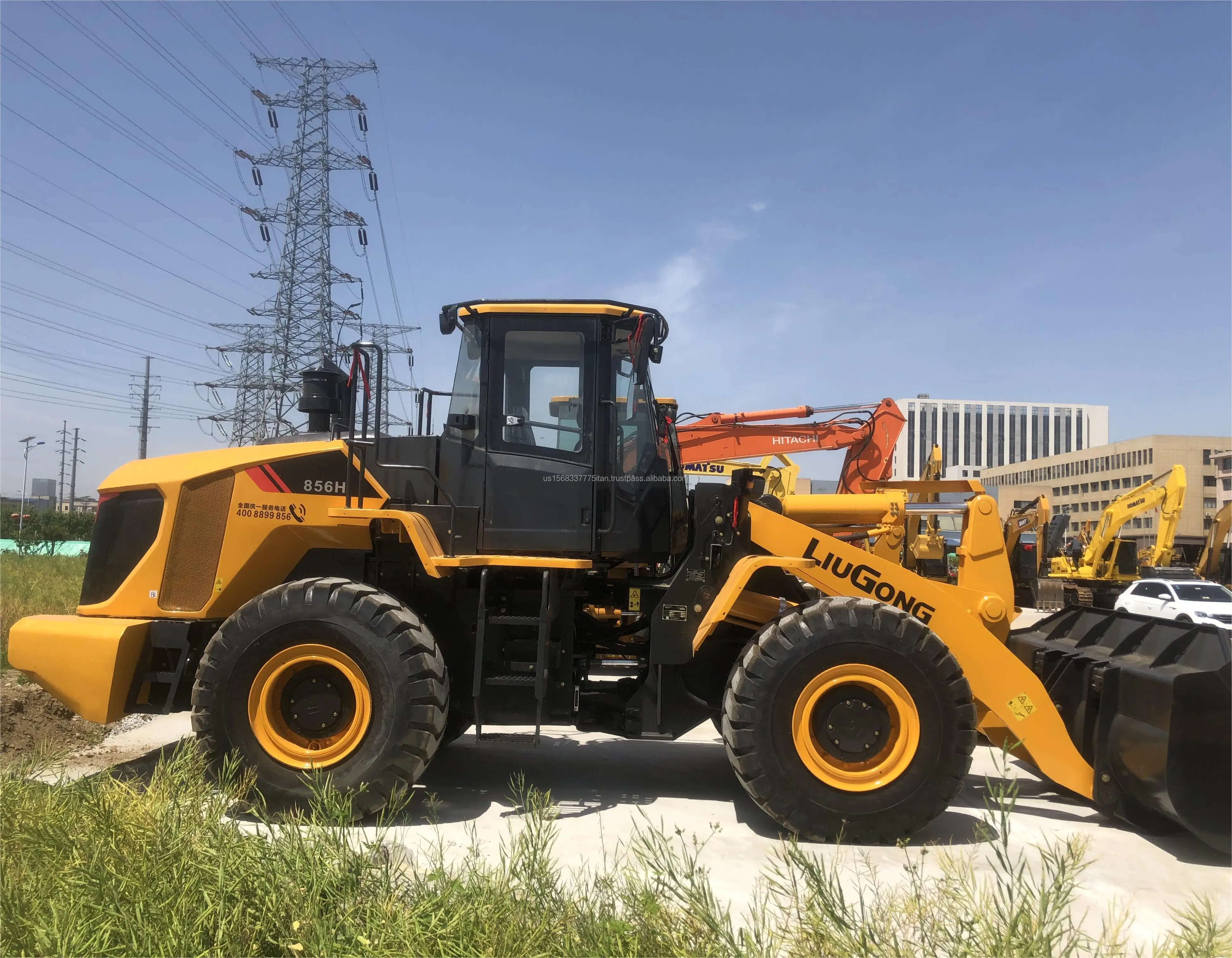 LiuGong LG 856H hot selling good condition low price  China building machinery used loader second-hand excellent performance