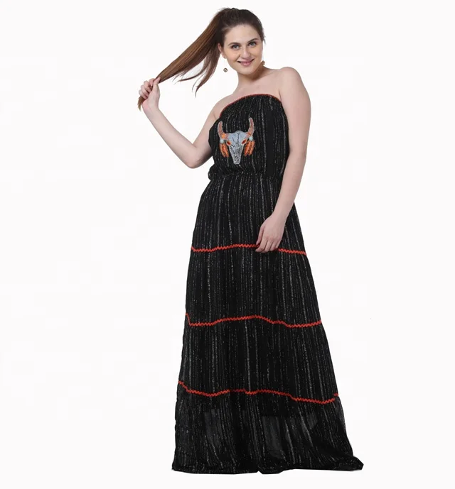 Long Black Classy Animal Print Off Shoulder Dress Women Casual Designer Party Dresses Female