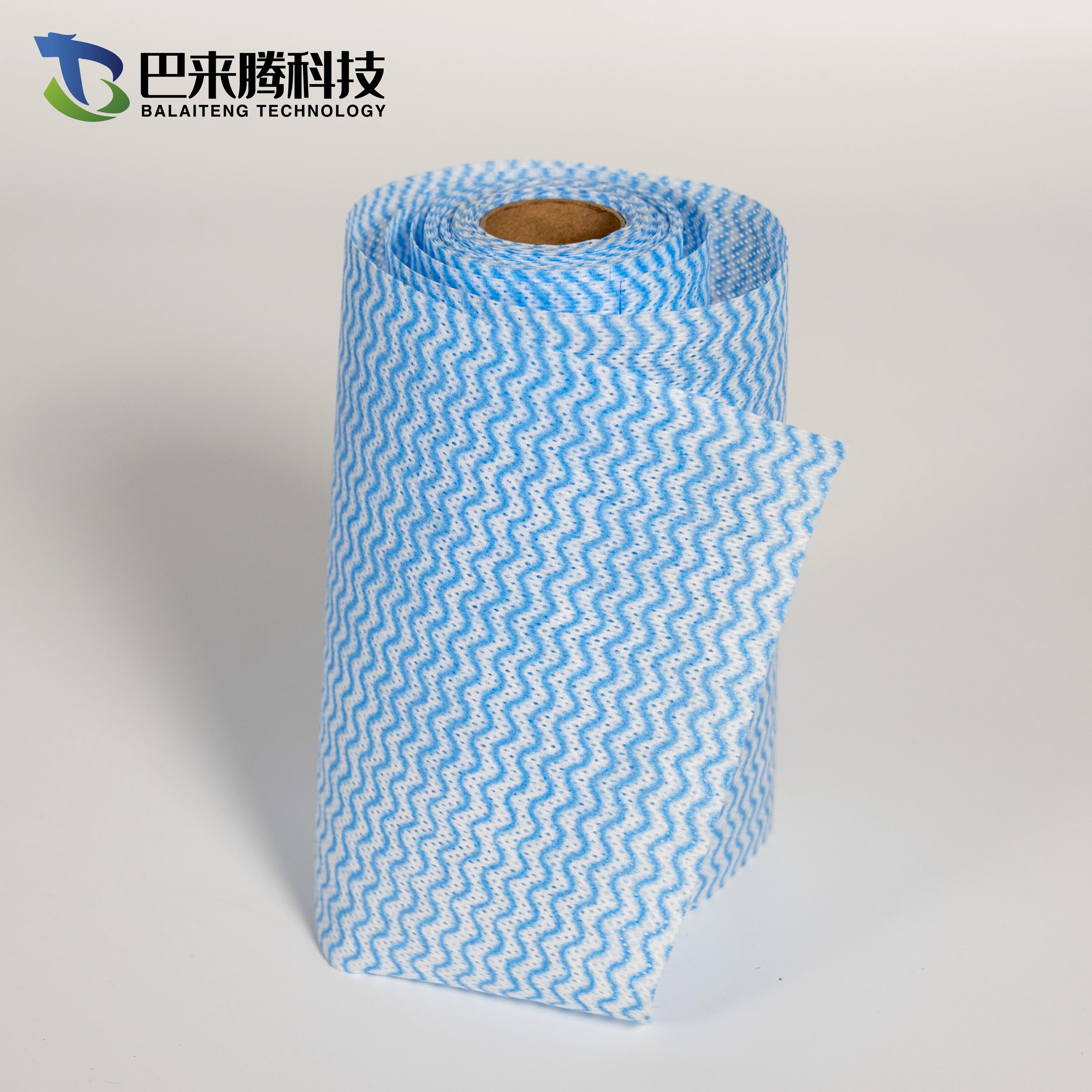 Китайская фабрика, Нетканые рулоны Spunlace, нестандартный размер, Нетканая ткань Spunlace, ткань для очистки кухни