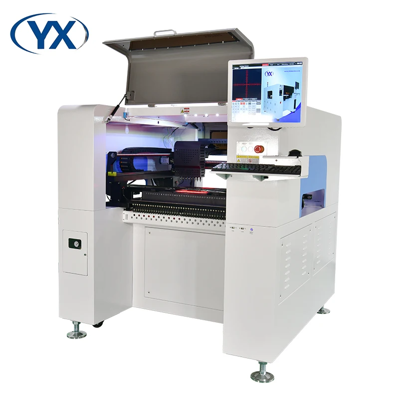 Big Promotion in EU Top led Pick and Place Machine 8 Heads SMT880 Screw Guider Bulb Assembly Machine Line SMT Equipment