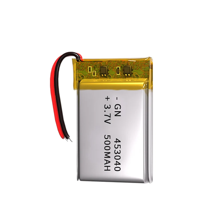Wholesale 453040 lipo rechargeable battery 3.7v li-polymer battery 500mah 453040 lithium polymer battery