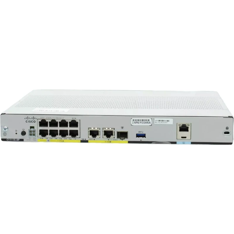 C1111X-8P ISR 1100 8 Ports Dual GE WAN Integrated Service Router