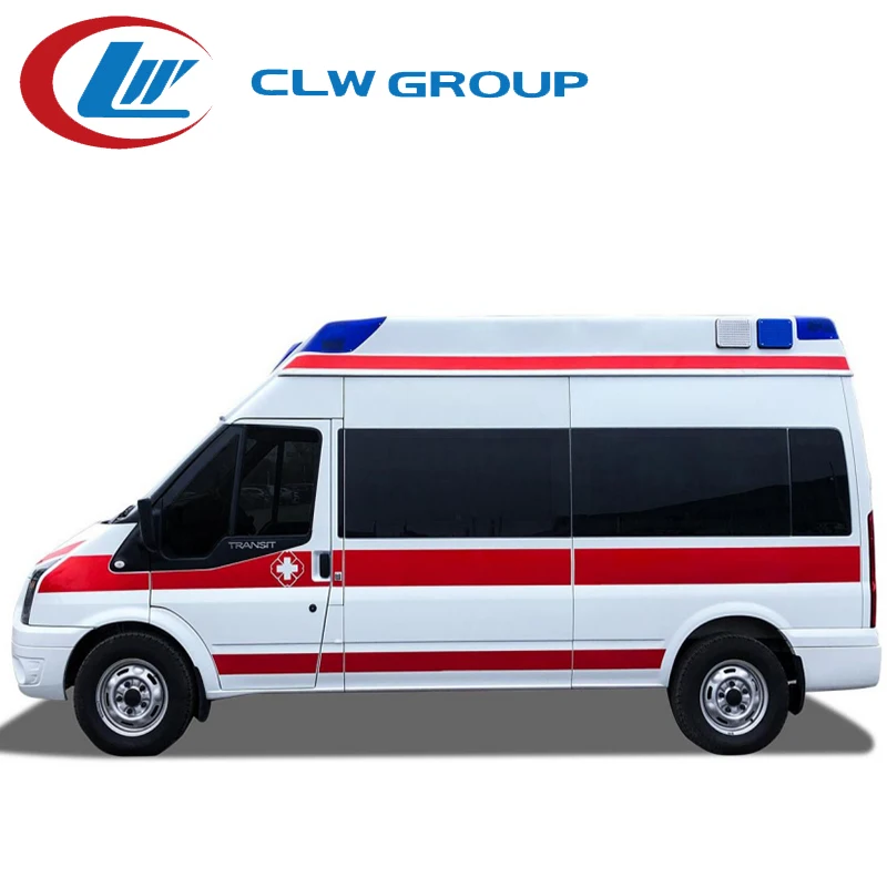 China manufacturer transit environmentally high roof ambulance bus