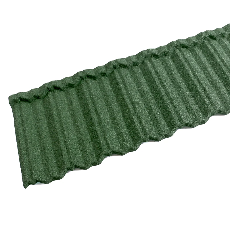 JHL brand roofing tile color stone coated metal sheet roof for house