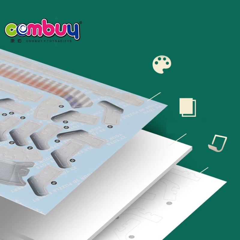 Бумажная модель всемирно известные игрушки «сделай сам» 3d головоломки футбольного стадиона