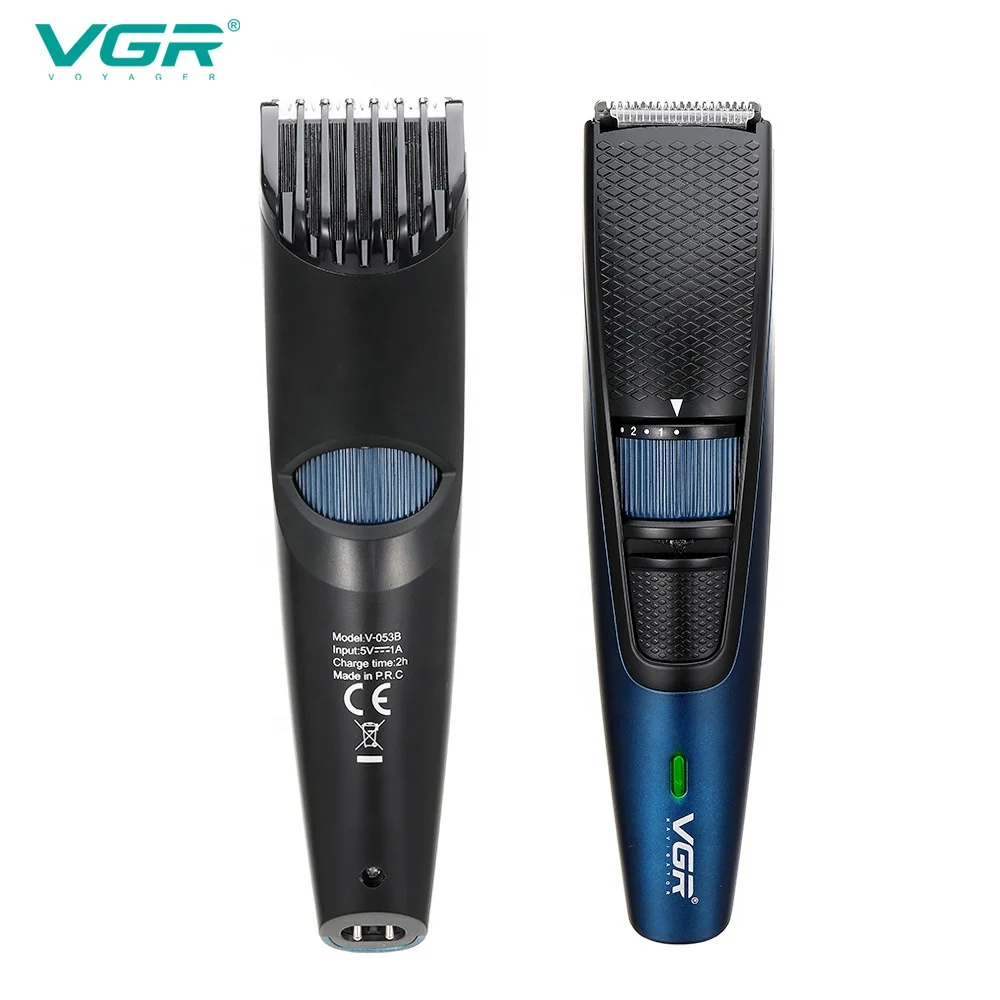 VGR V053B Professional Rechargeable Men Hair Trimmer Electric Hair Clipper