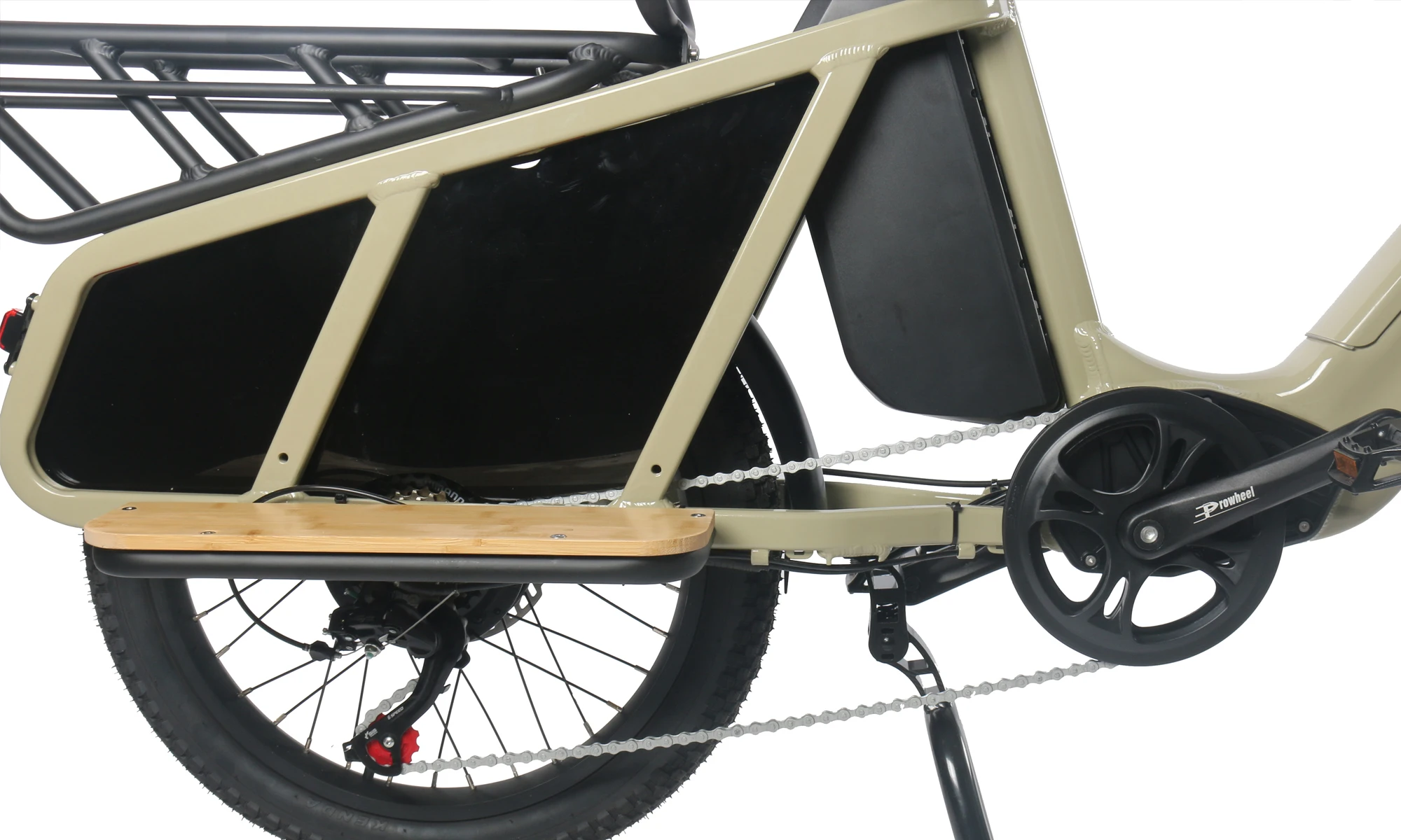 48V 500W Dual Battery Packs Electric Cargo Bicycle with Safety Baby Seats E-Cargo e-Bike Long Range Electric Bike