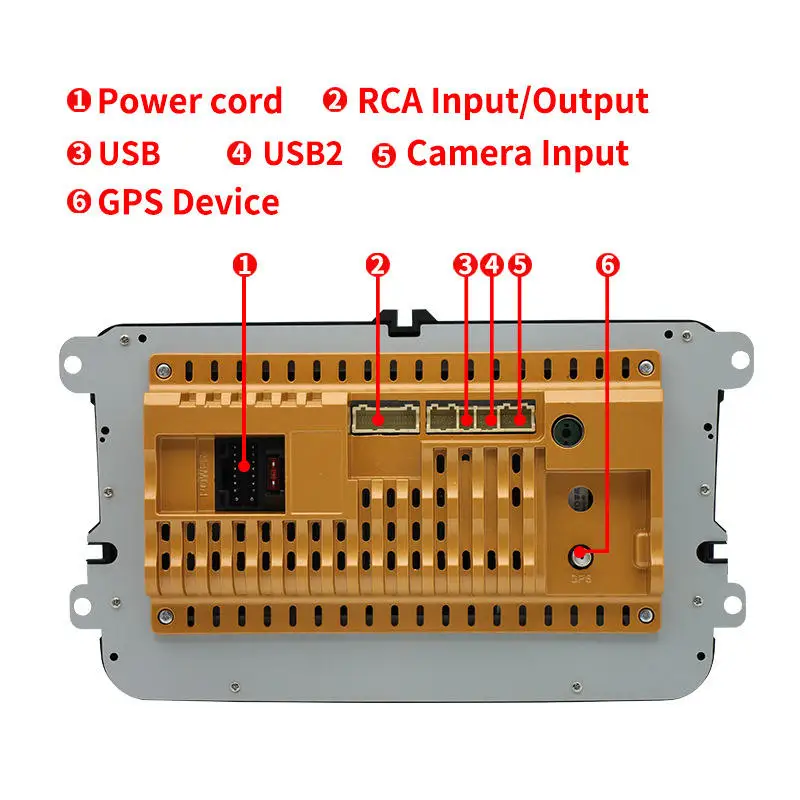 7inch Double Din Android Car Stereo Car Radio for VW PASSAT POLO GOLF TOURAN Multimedia Video DVD Player Autoradio