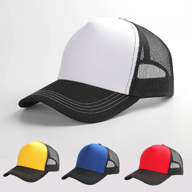Summer Mesh Sports Hat Korean Baseball Cap Men Women Wholesale Adult Sun Hat