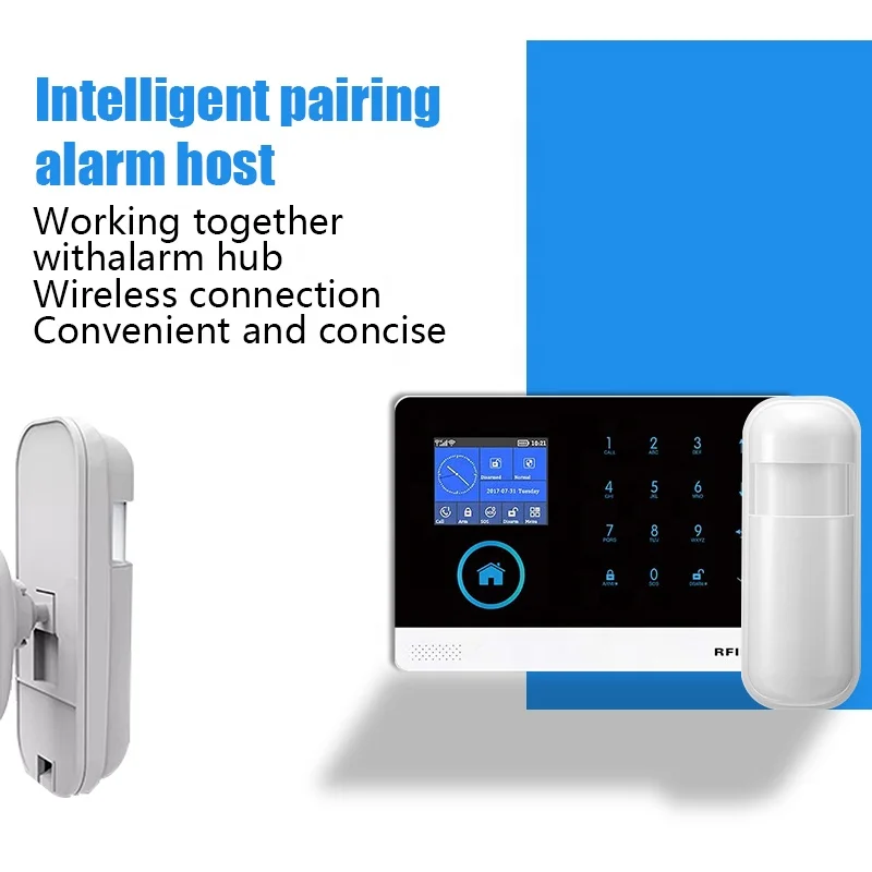 PGST Wireless Passive Infrared PIR Detector Motion Anti-high Frequency Interference Infrared Motion Sensor Burglar Alarm System