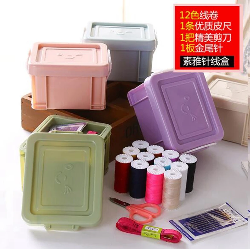 Gift promotion sewing needle and thread set with different colors (001) .