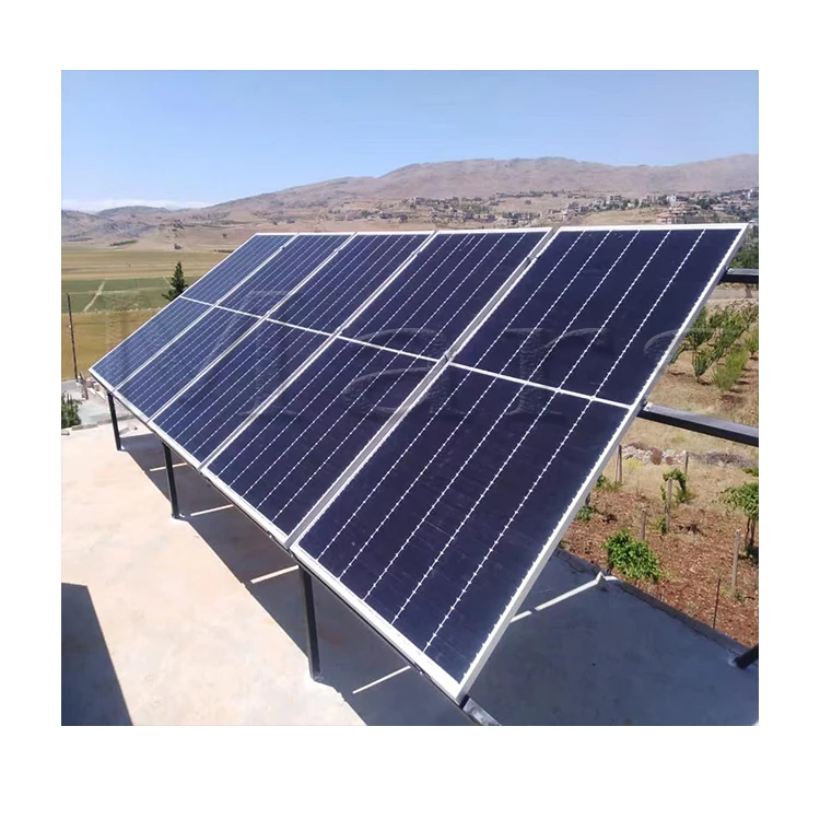 Off Grid type 5KW 10KW solar power system with mono and poly series All Black solar panels system for home